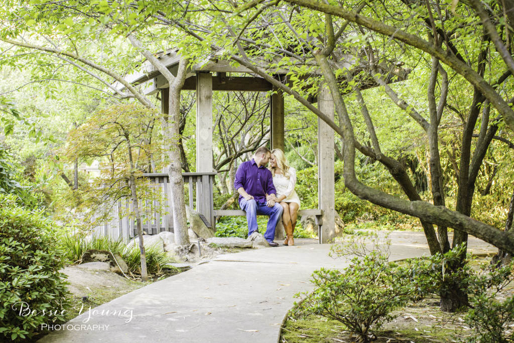 Shinzen Japanese Gardens Fresno Engagement Photos Adam Kelsey