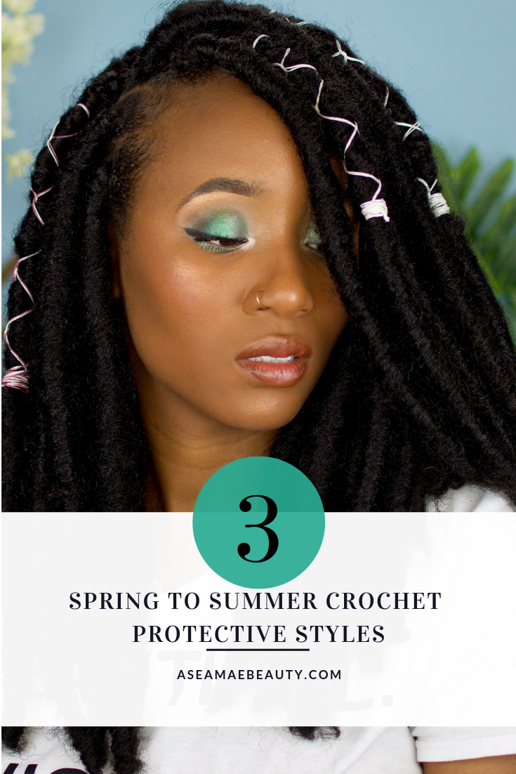 3 Spring To Summer Crochet Protective Styles For Natural