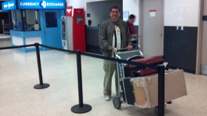 Aziz Gual, acclaimed Mexican Clown, arrives at LAX!