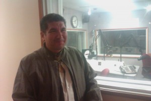 At the end of a long day, Aziz went to KPFK for an interview with Ruben Luegas.