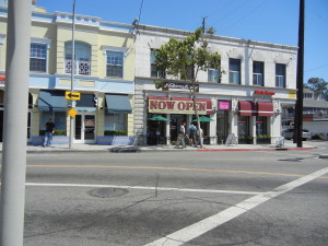 The view from our corner (24th & hoover). Just a crosswalk & 1/2 away!
