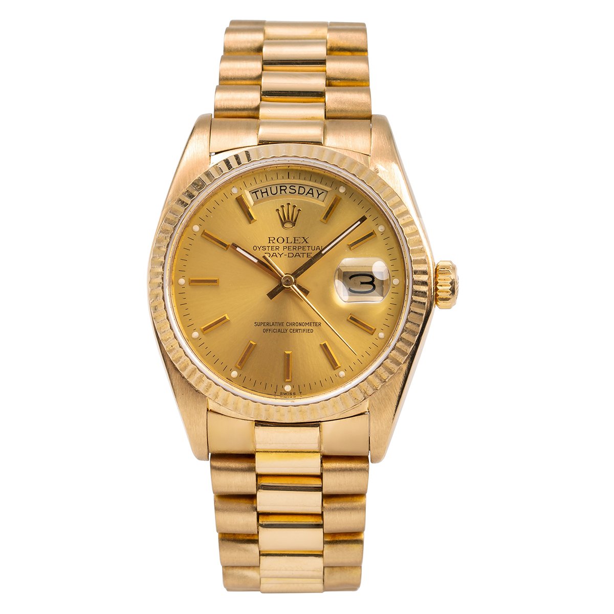 day date 36mm yellow gold