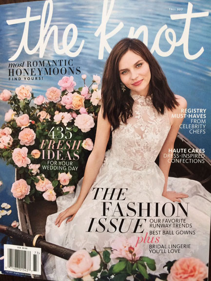red poppy floral design featured in the knot