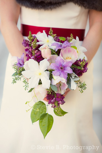 winter bridal bouquet zingermans ann arbor