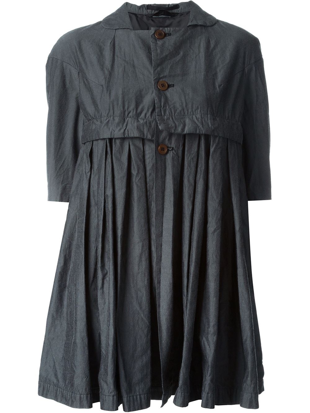 Short sleeved jacket, £840, by Comme Des Garçons. www.farfetch.com