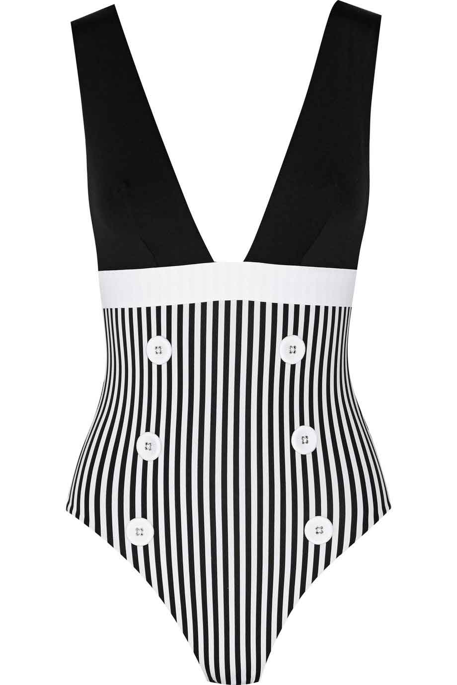 Sailor Stripes swimsuit, £220, La Perla. www.net-a-porter.com 