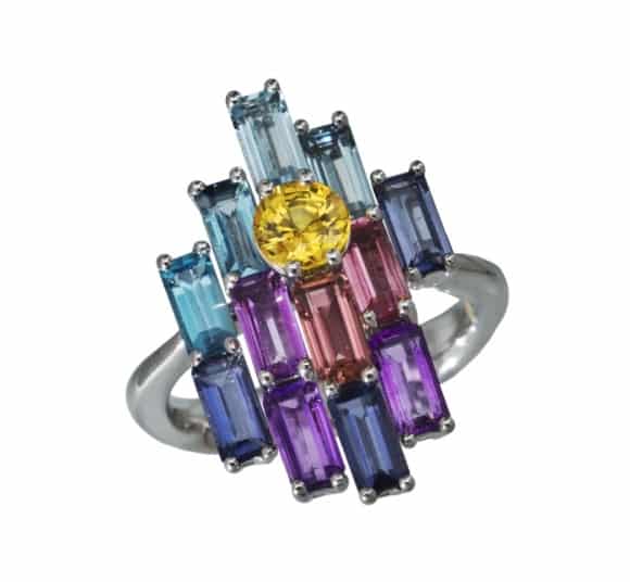 DAOU JEWELLERY. Morning Bright Ring, £3,800. https://daoujewellery.com 