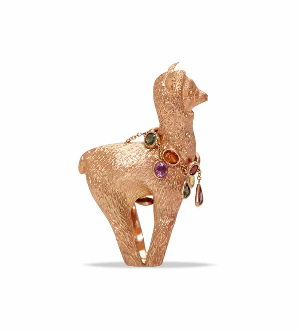 DANIELA VILLEGAS. Alpaca ring, from £18,500. http://justoneeye.com 