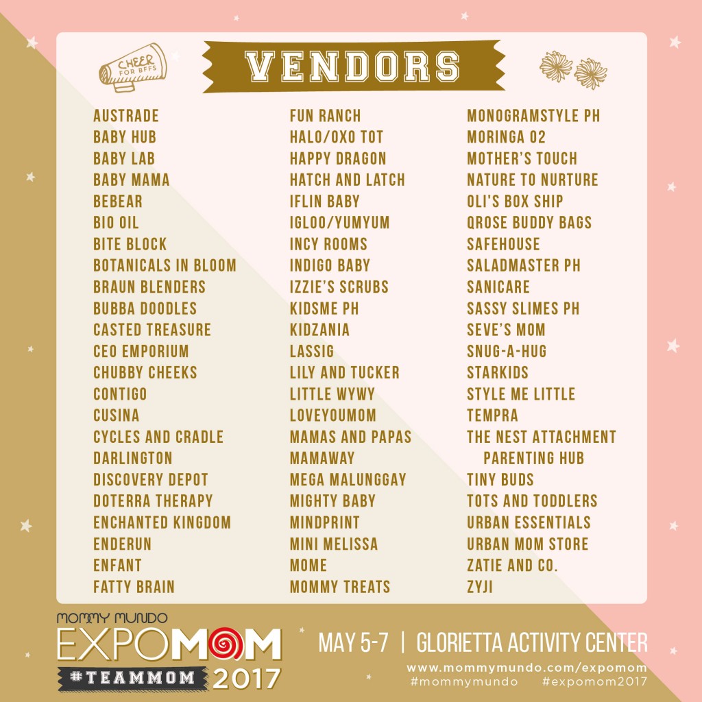 Expo Mom List_vendors