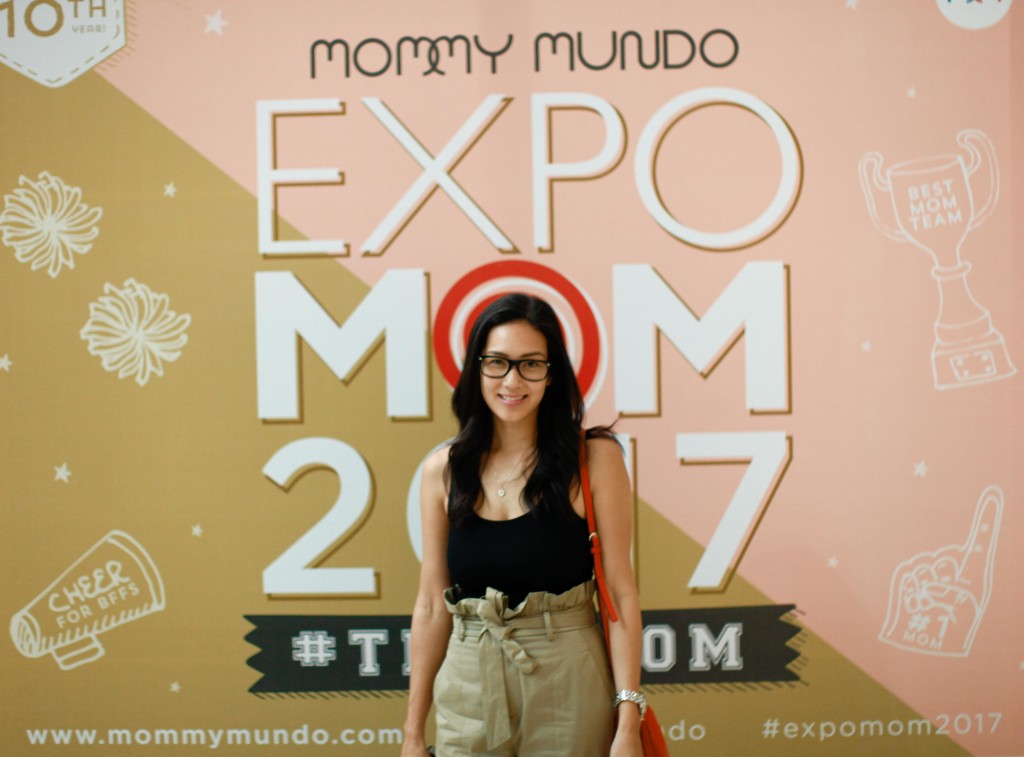 Mommy Mikaela Martinez dropped by to show her support to the Mommy Mundo community. 