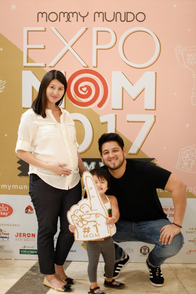 The Muhlach family enjoyed their visit to Expo Mom.