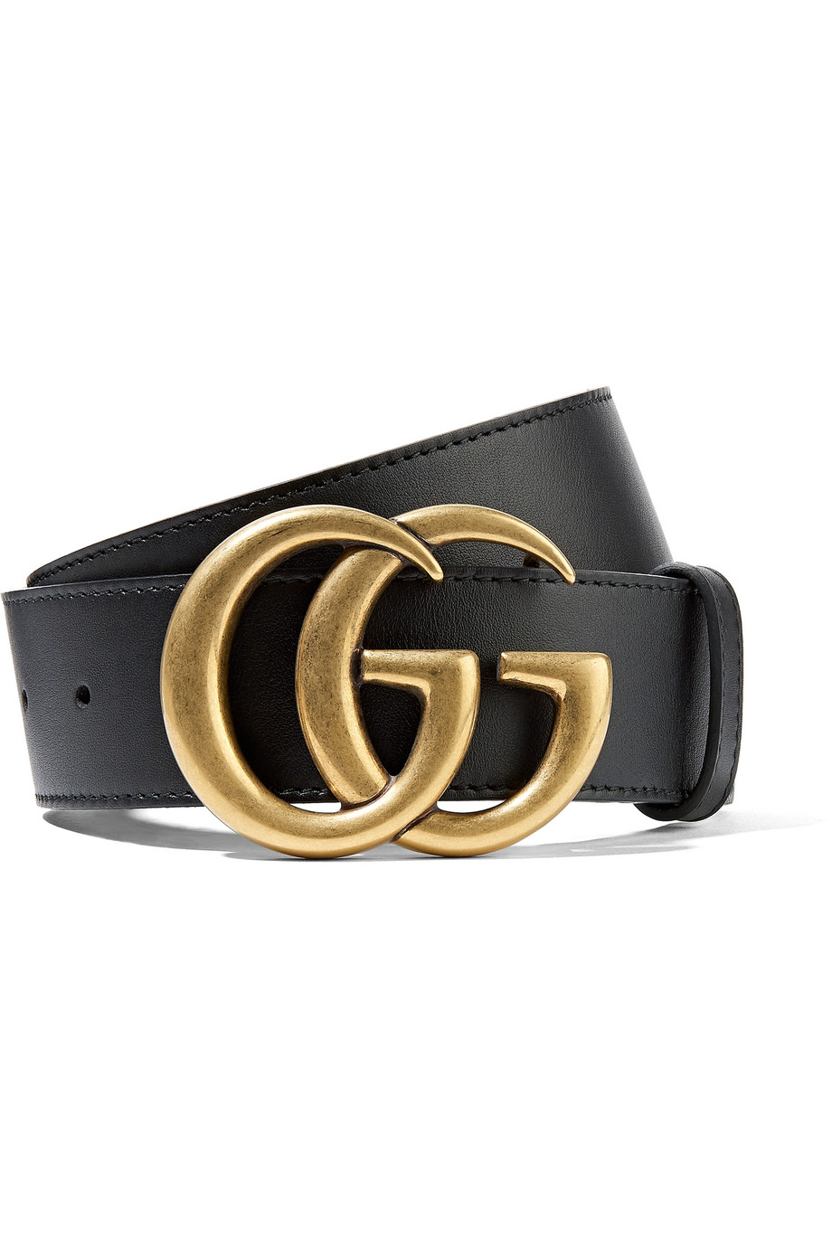 gucci womens belt with double g buckle