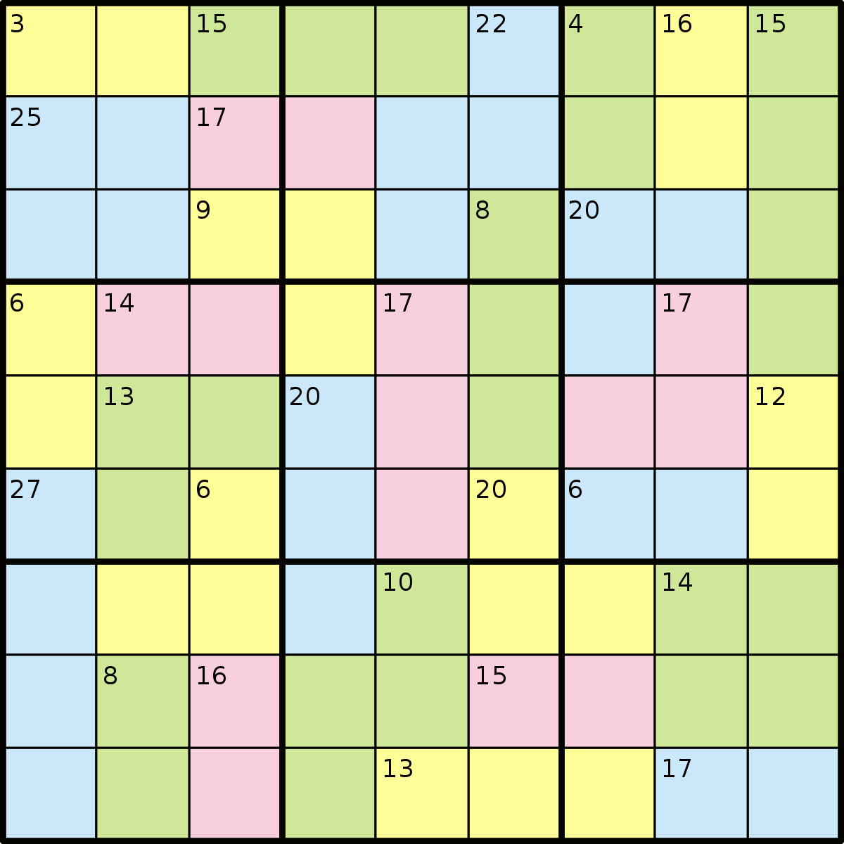 Killer Sudoku — Games for Young Minds