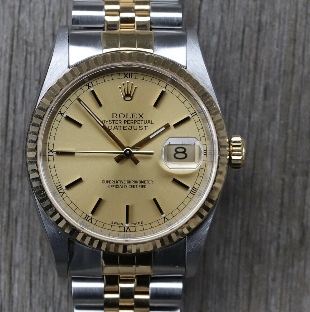 Rolex Oyster Perpetual Datejust Steel 