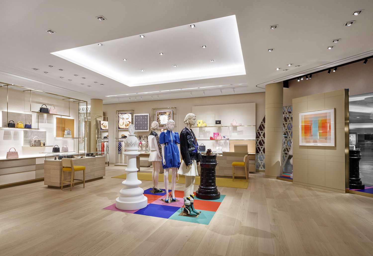 Louis Vuitton Store  Retail interior design, Store design