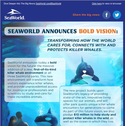 SeaWorld news