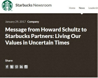 Starbucks response