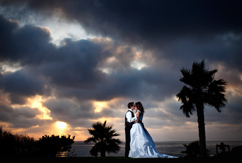 Summer wedding in Solana Beach and Del Mar, California