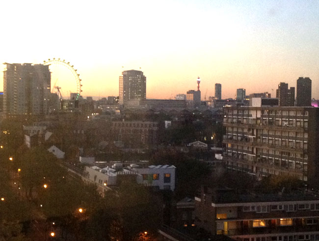 View of Elephant and Castle