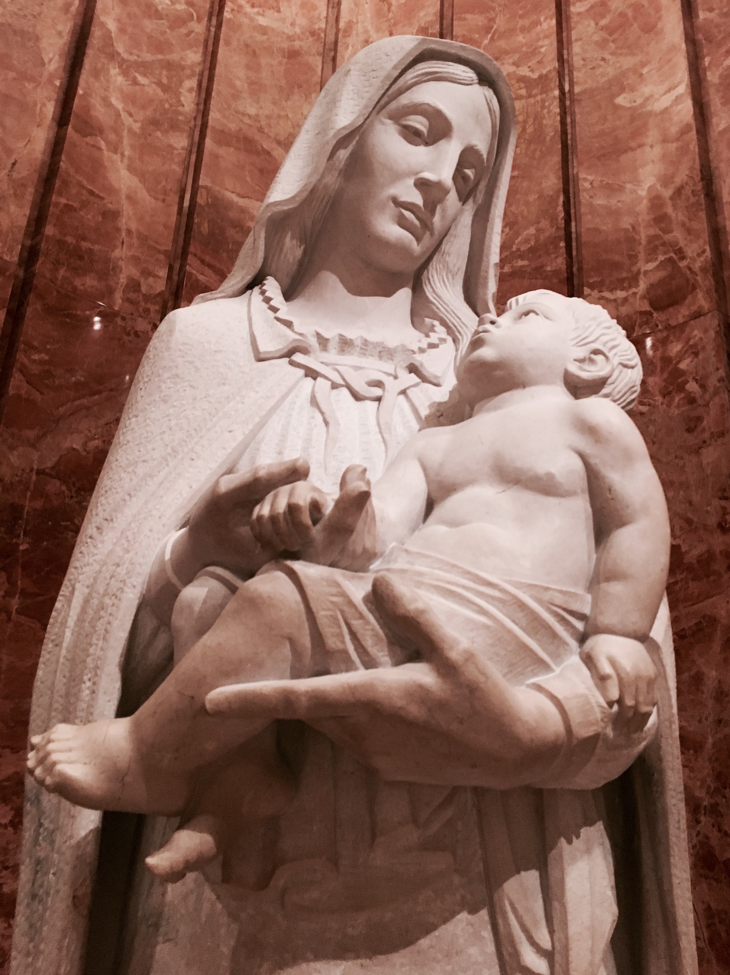 Statue in the Crypt of the Basilica of the Immaculate Conception