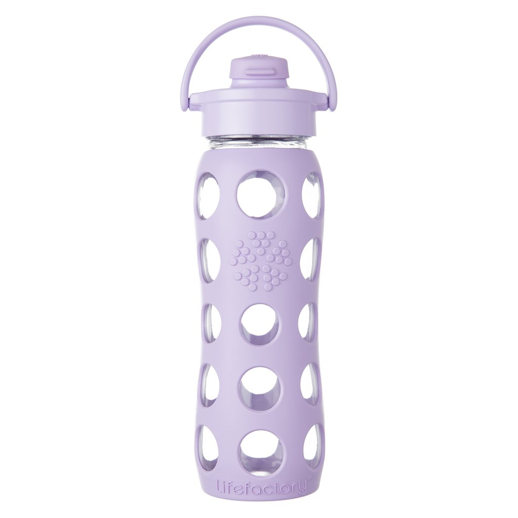 Lifefactory Water Bottles are made from high-quality glass and silicone materials in the USA and France.