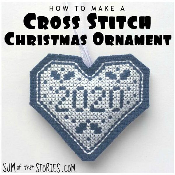 Create Beautiful Christmas Ornaments with These Free Cross Stitch