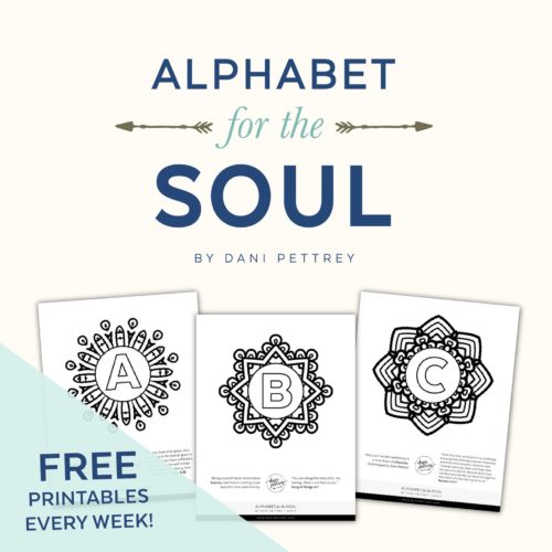 Alphabet for the Soul Free Coloring pages