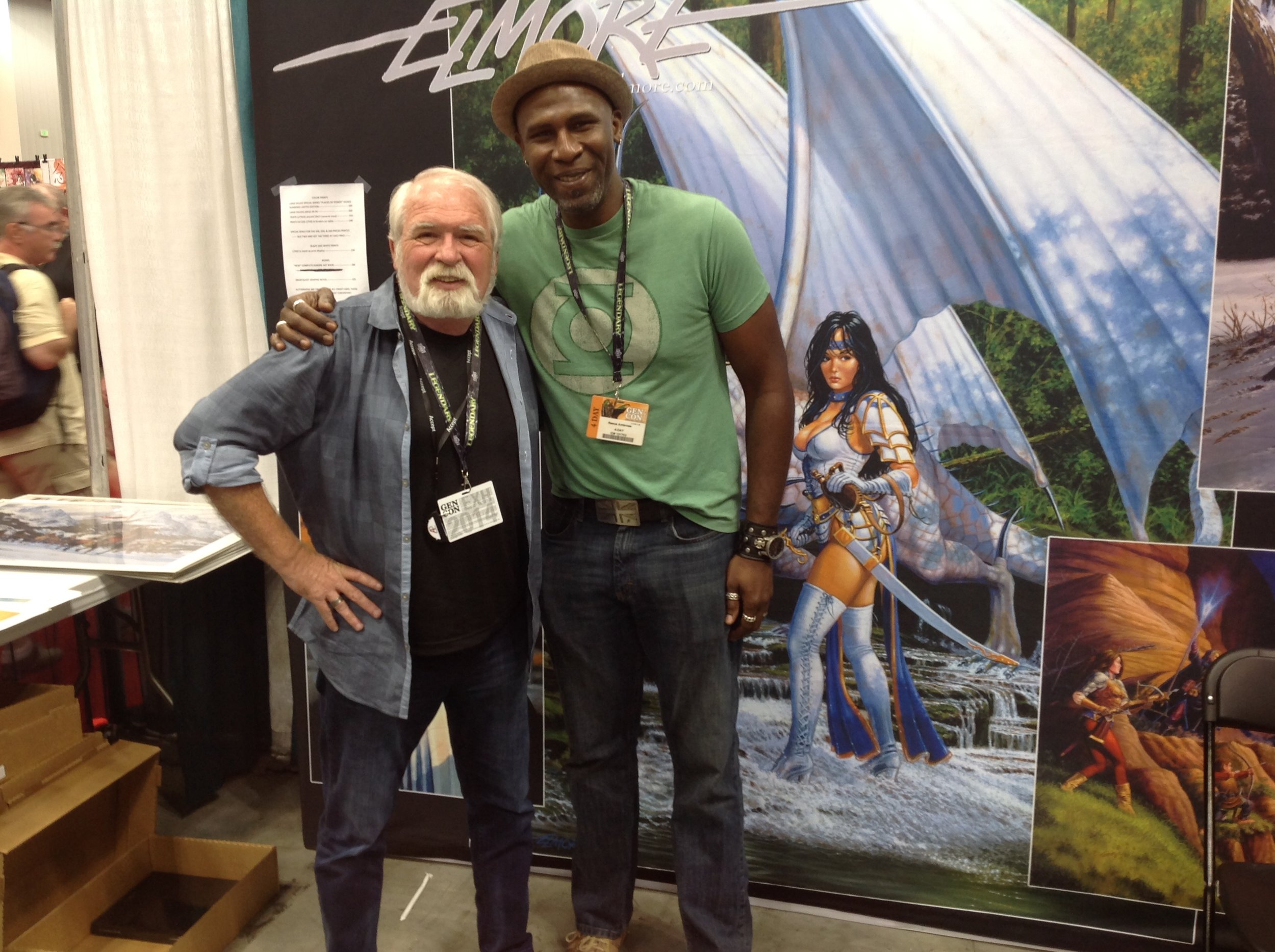 Larry Elmore and me