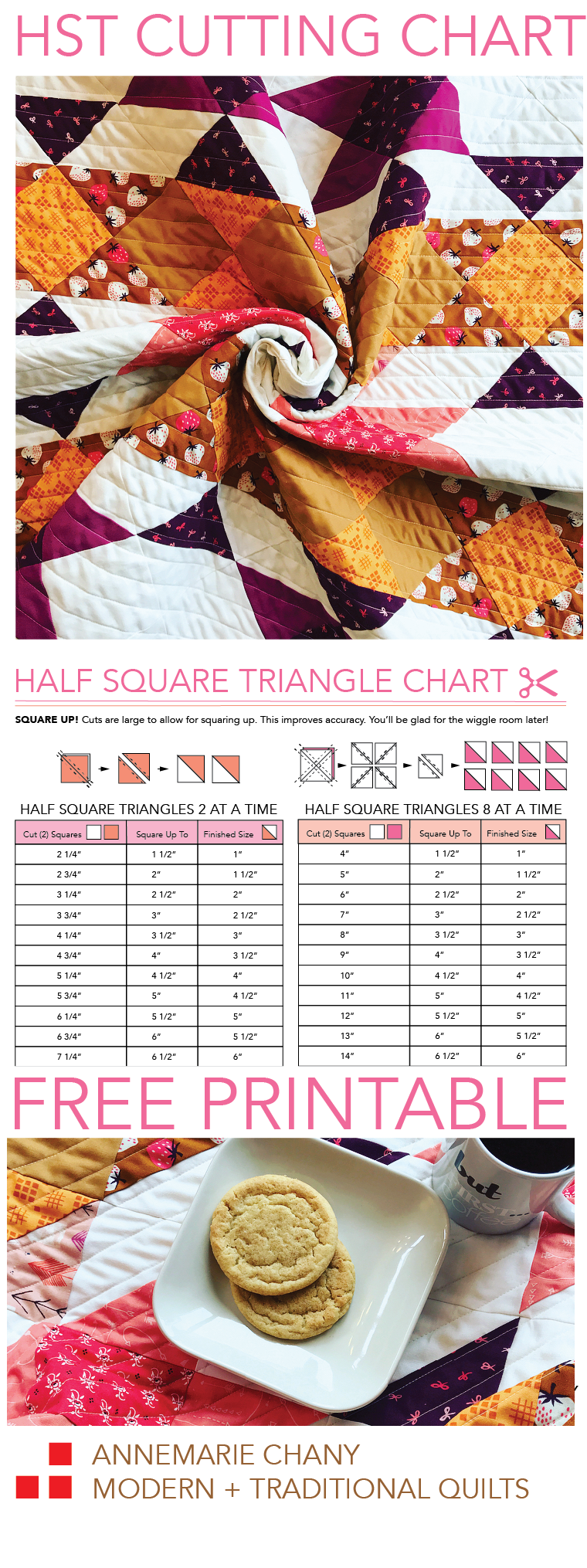 Half Square Triangle Reference Sheet Free Printable Download Annemarie Chany,Liberty Quarter Dollar Value In Philippines