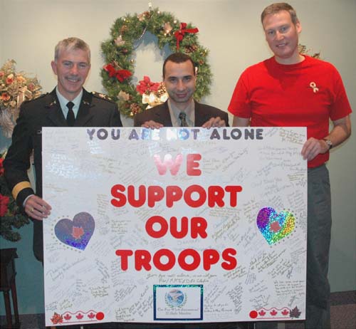Support Our Troops Sign