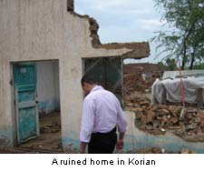 A Ruined Home in Korian Pakistan