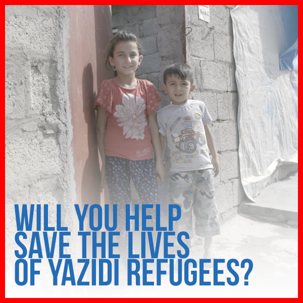 Yazidi Refugee Children