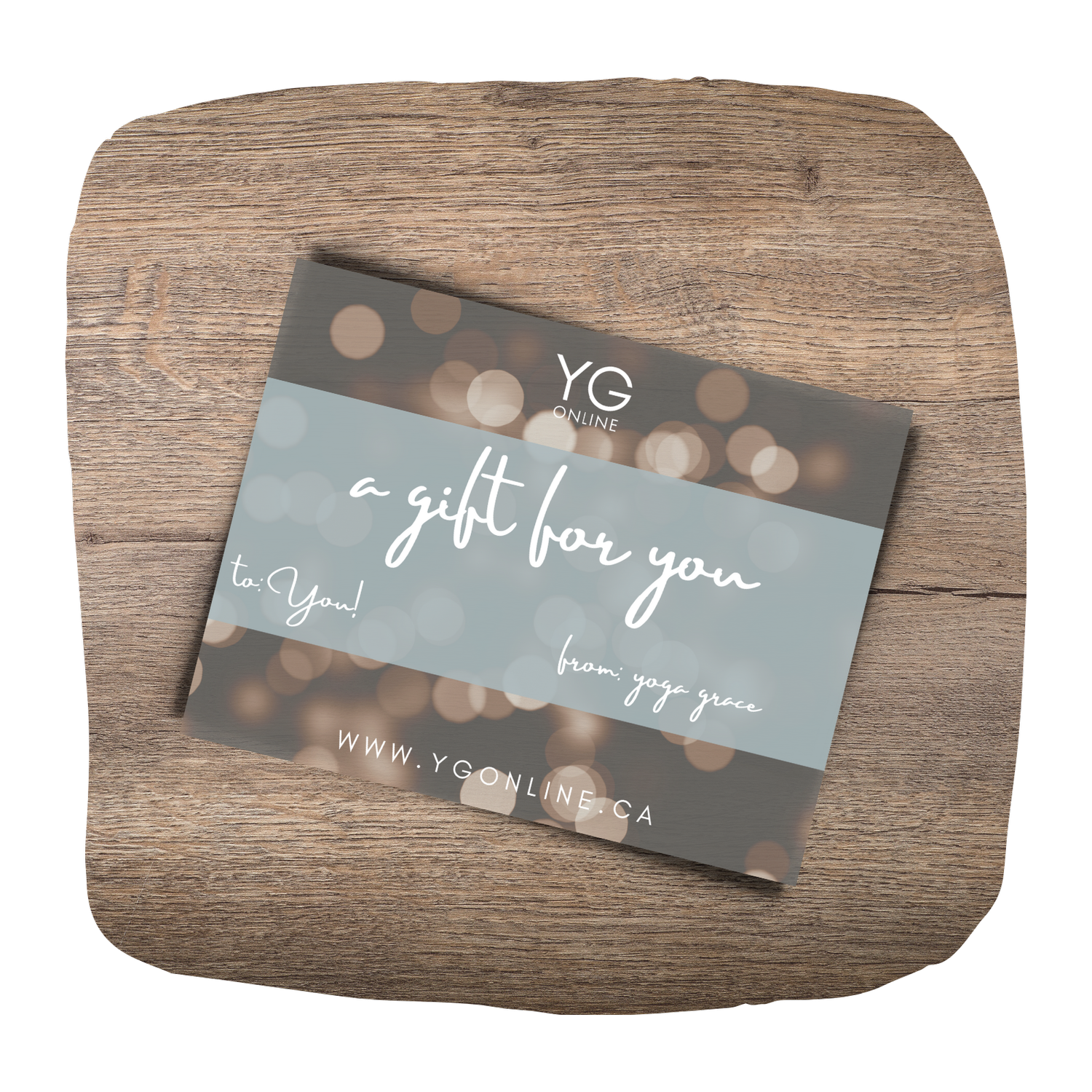 Yoga Grace Online Gift Card ONLINE YOGA ONLY — Yoga Grace | Qualicum Beach