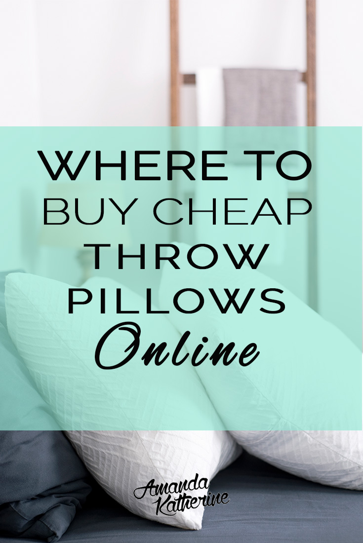 cheap decorative pillows