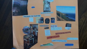 First vision board - Real Speaking
