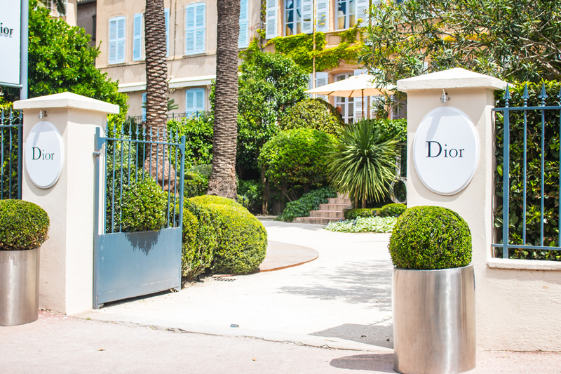 Dior Store in Saint-Tropez on the French Riviera