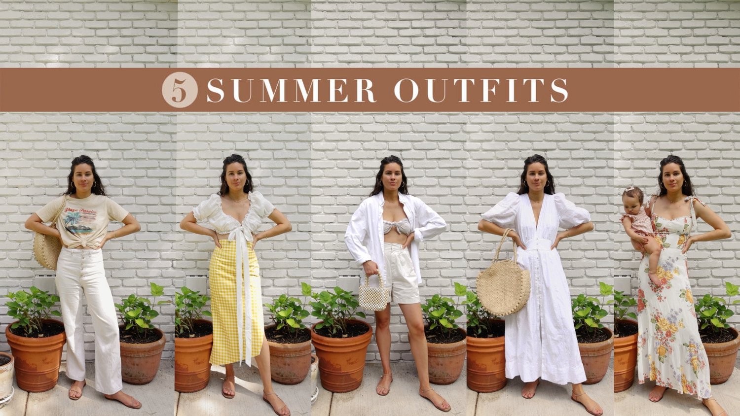 5 Casual Chic Outfits for Summer — Sarah Christine