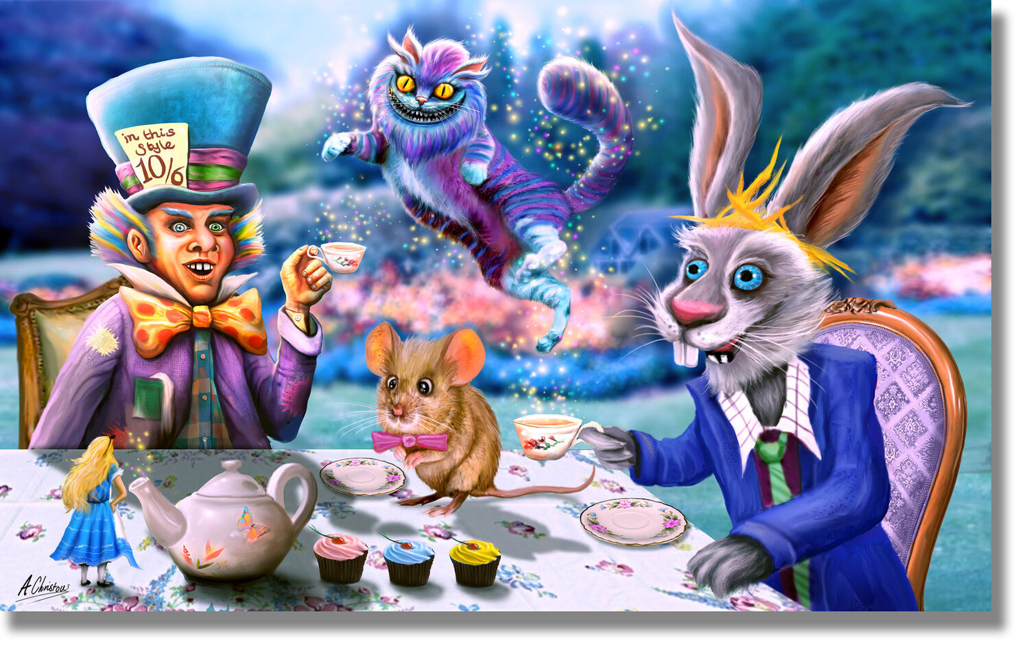 Disney (Mad Hatter's Tea Party) MightyPrint™ Wall Art MP24170784