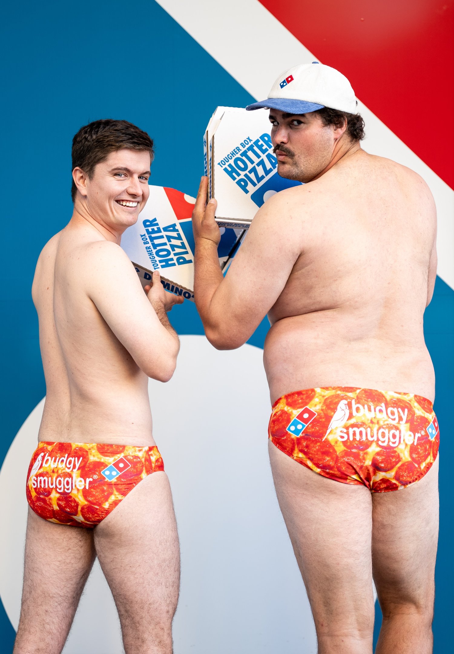 Feast Your Eyes: Domino's Delivers Pepperoni Budgy Smugglers for Father's  Day! — Domino's Newsroom