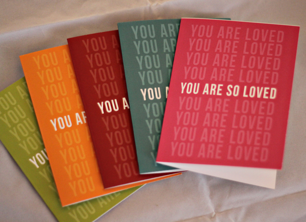 Etsy |You Are So Loved Note Cards | Kimberly Kalil Designs
