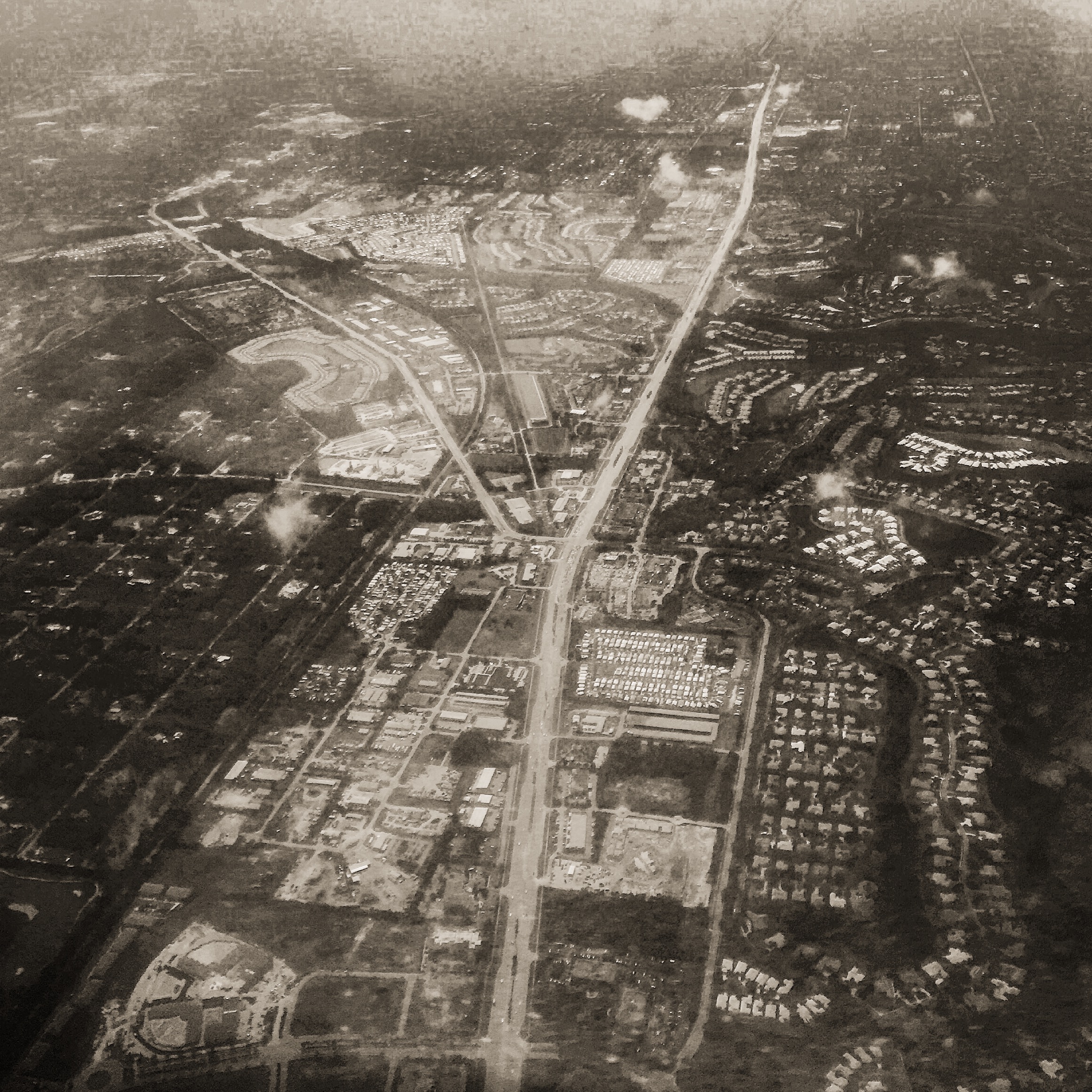 Aerial view of Estrero, FL