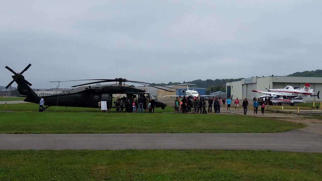 Picture of the aircraft at the 2016 Girls in Aviation Day (GIAD) at the St. Paul Airport