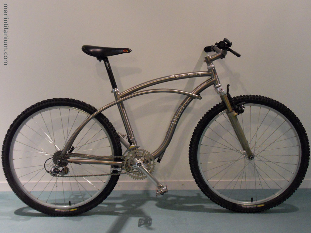 Merlin titanium newsboy mountain bike