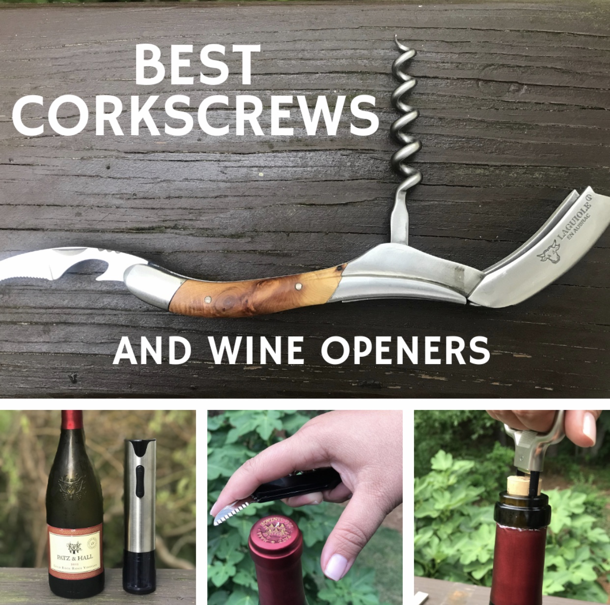 Corkscrew Waiters Friend Wine Bottle Opener Cork Double Reach Good Quality Black 