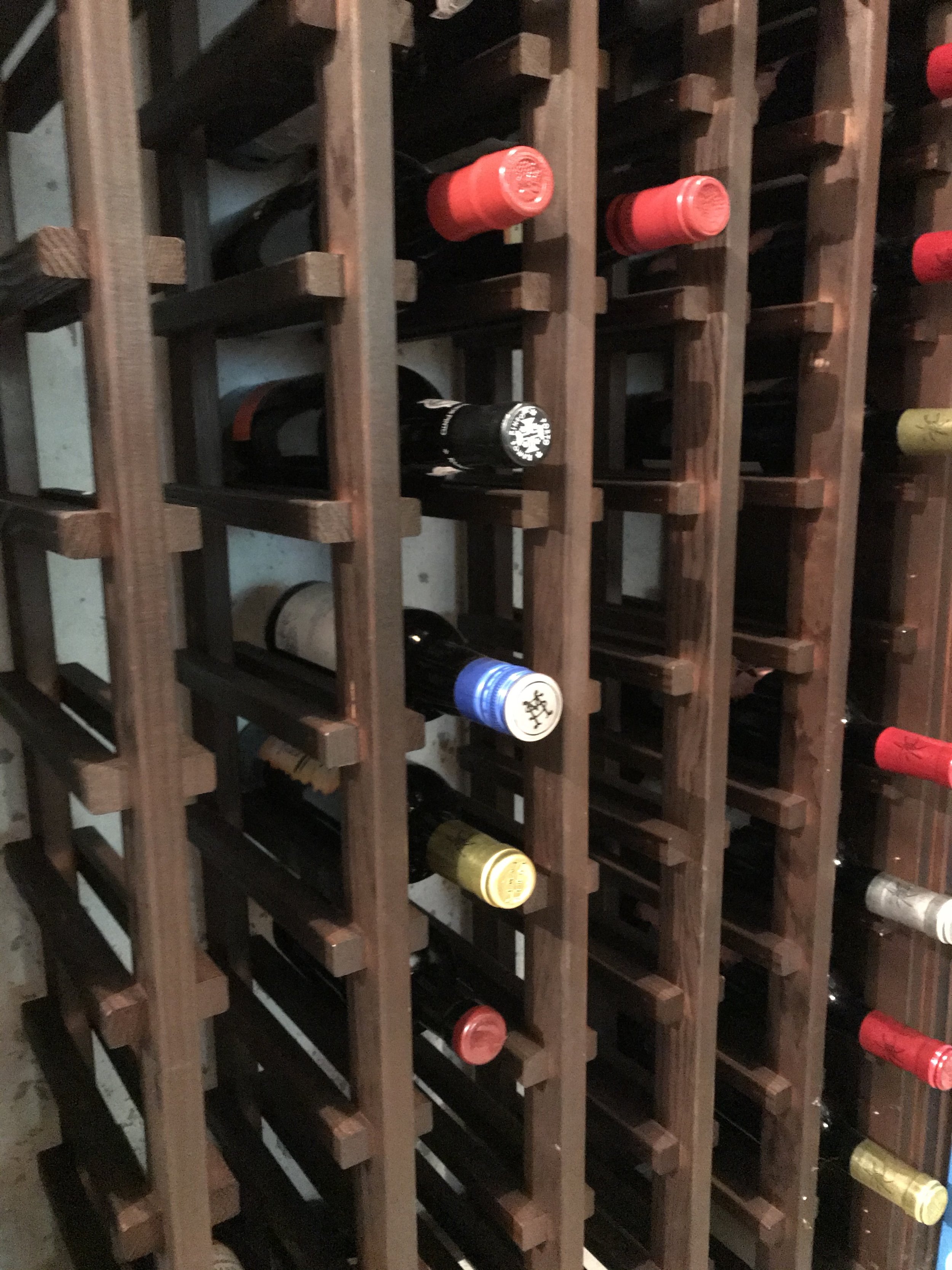 Stackable Wooden Wine Rack Shelves in Ponderosa Pine Easy DIY Wine Storage. 