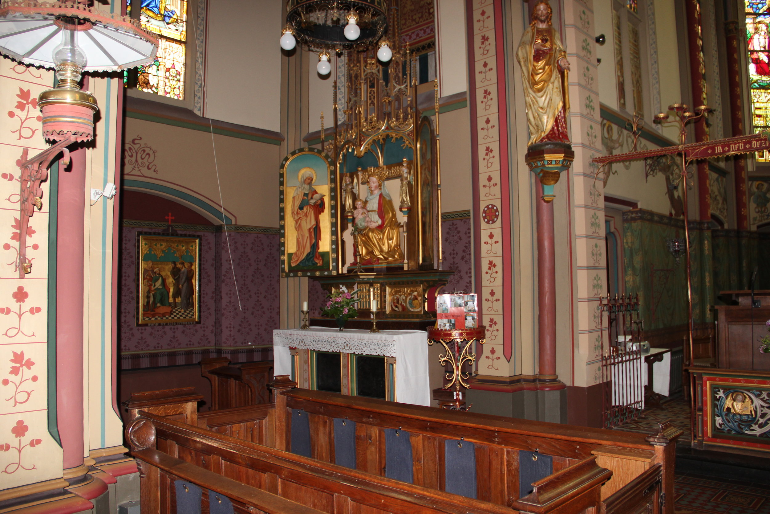 Church interior detail