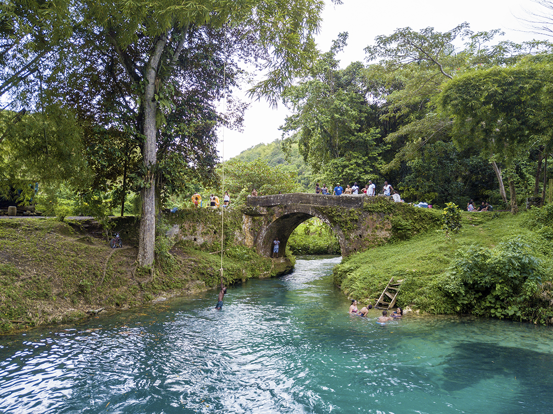 Old Spanish Bridge is always a vibe. #jamaicantiktok #oldspanishbridge, Jamaica