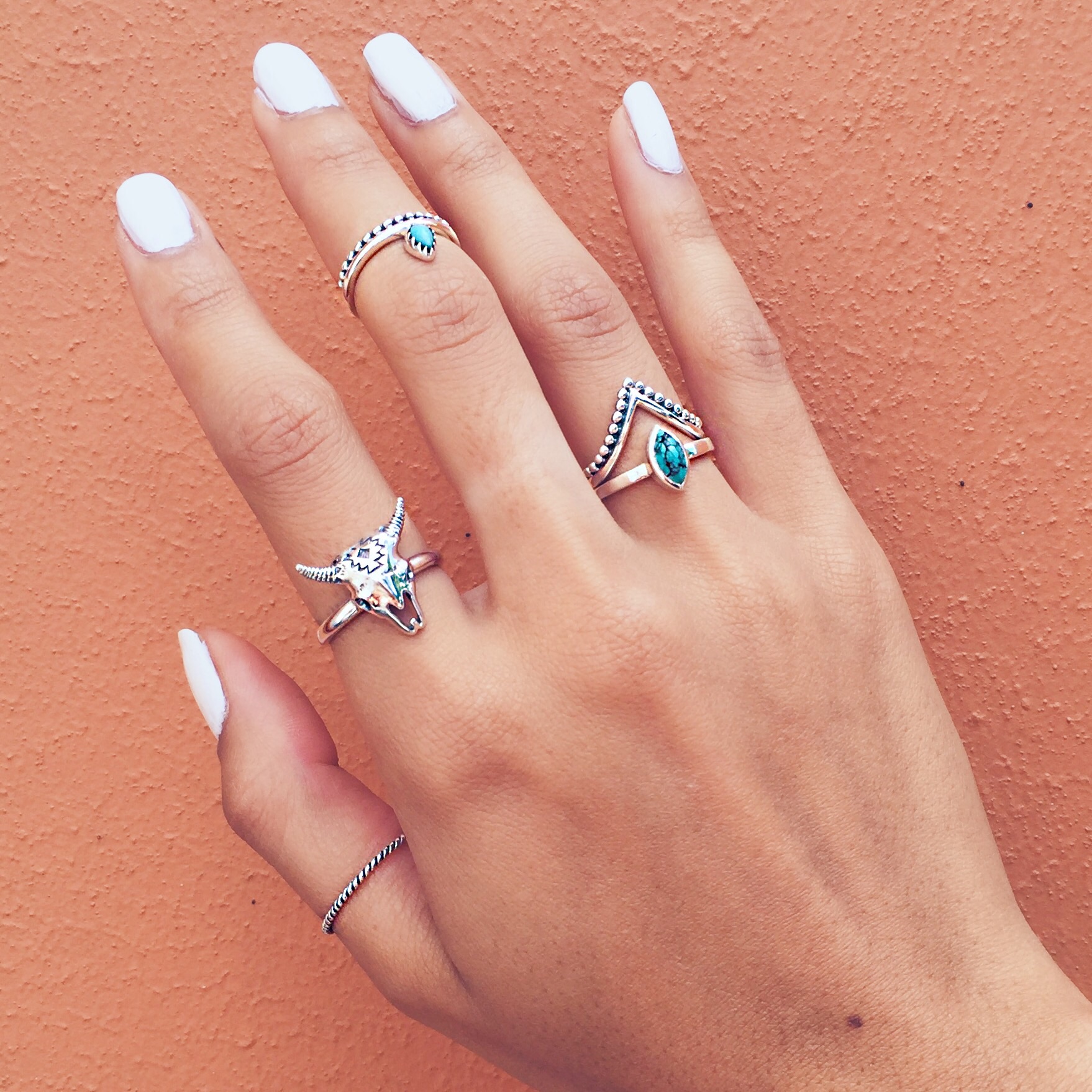 1 STATEMENT + 2 STACKABLE SEPARATES + 1 MIDI + 1 THUMB RING