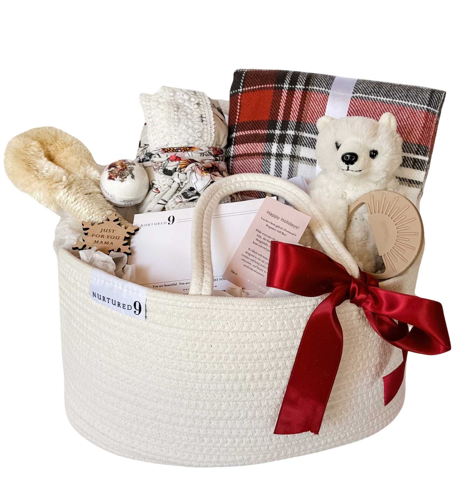 Christmas New Mom Gift & New Baby Gift, New Mom Gift Basket