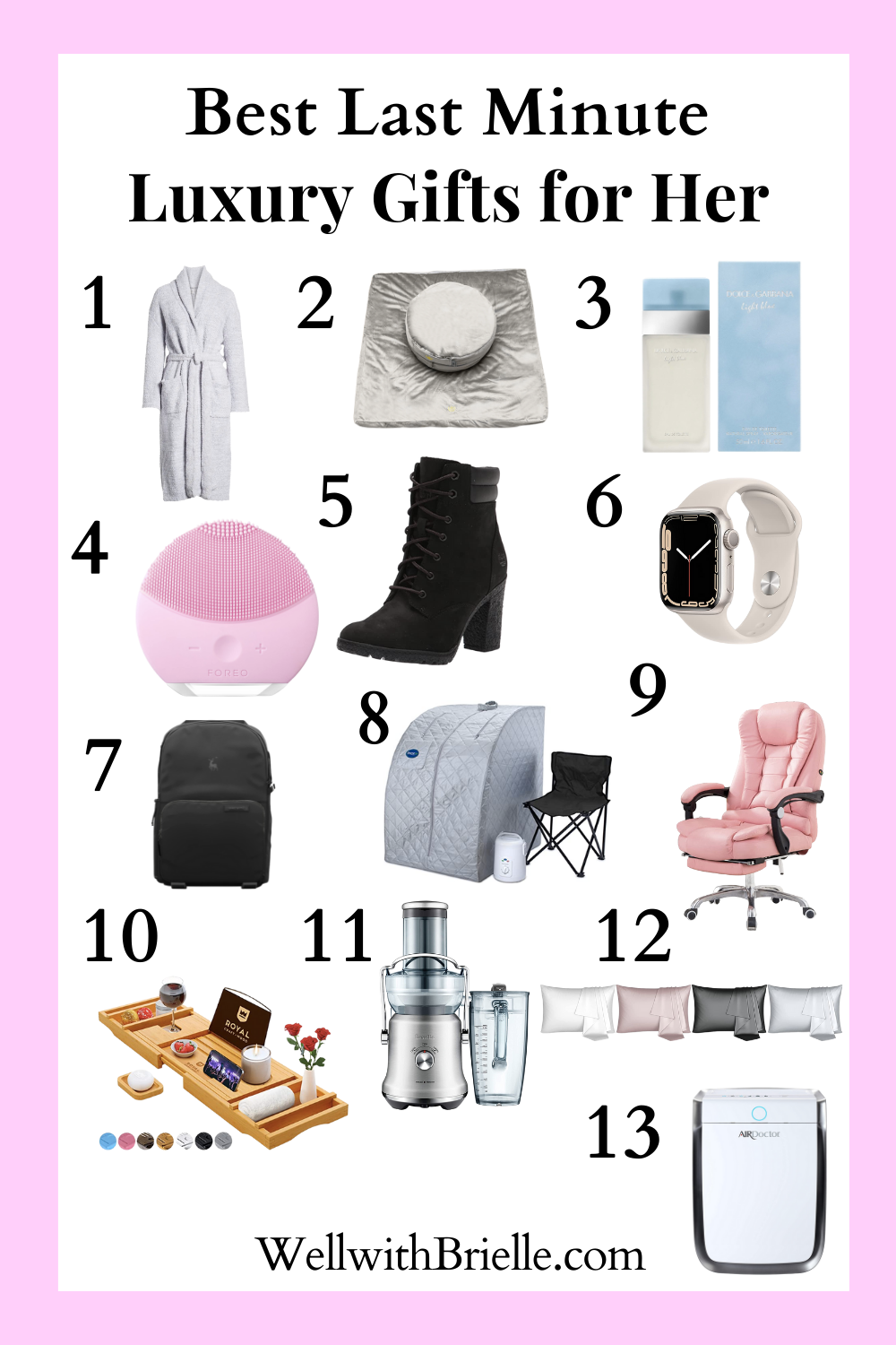 Best Last Minute Luxury Gifts for Her — Well with Brielle